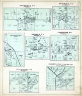 Deerfield P.O., Edinburg P.O., Mogadore, Shalersville P.O., Rootstown P.O., Suffield P.O., Harrison`s Plat - Rapids P.O., Portage County 1900